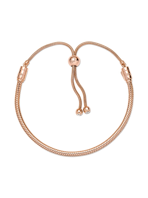 Pandora Moments Snake Chain Slider Bracelet - Image 4