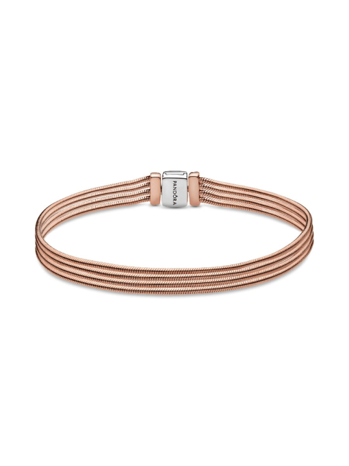 FINAL SALE - Pandora Reflexions Multi Snake Chain Bracelet - Image 5