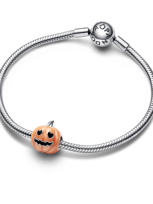 Glow-in-the-dark Spooky Pumpkin Charm - Image 6