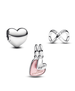 Mom Infinty Love Charm Trio