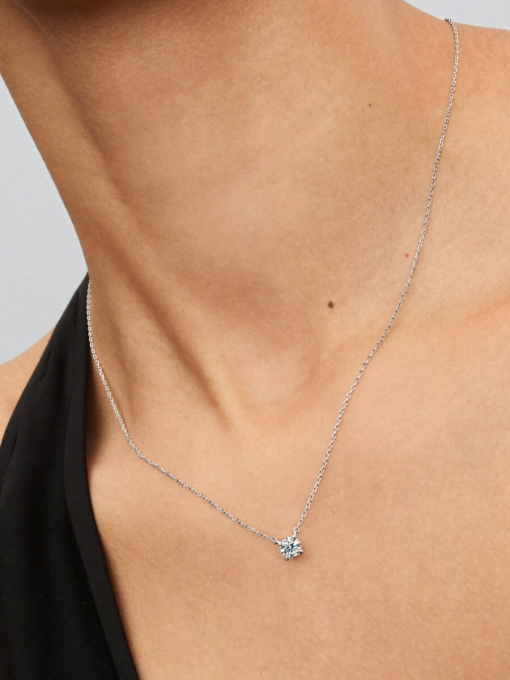 Pandora Era Lab-Grown Diamond Pendant Necklace - Image 2