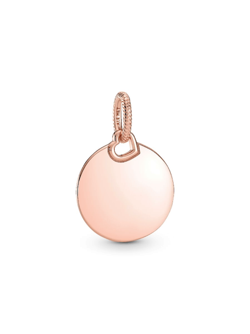 Engravable Round Tag Pendant - Image 3