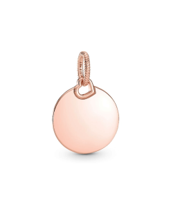Engravable Round Tag Pendant