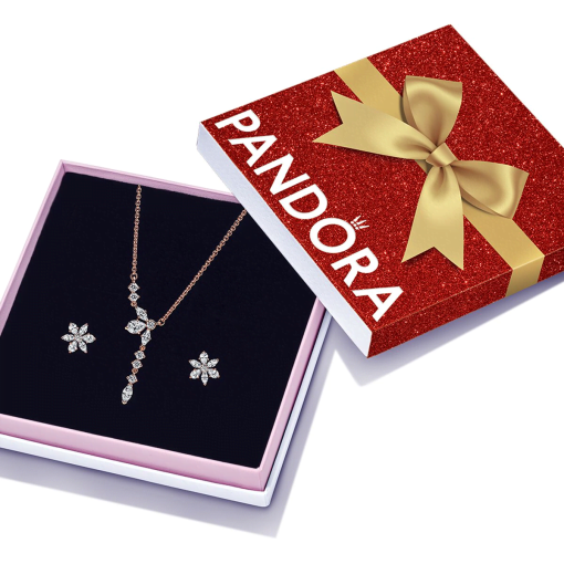 Sparkling Snowflake Jewelry Gift Set