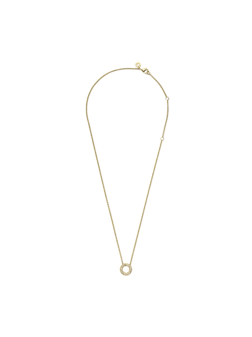 Pandora Logo Pave Circle Collier Necklace - Image 4