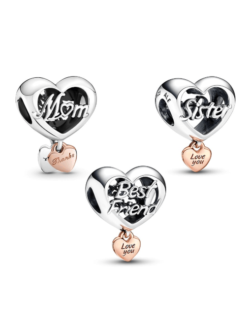 Best Girl Friends Charm Trio - Image 2