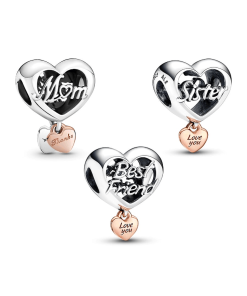 Best Girl Friends Charm Trio