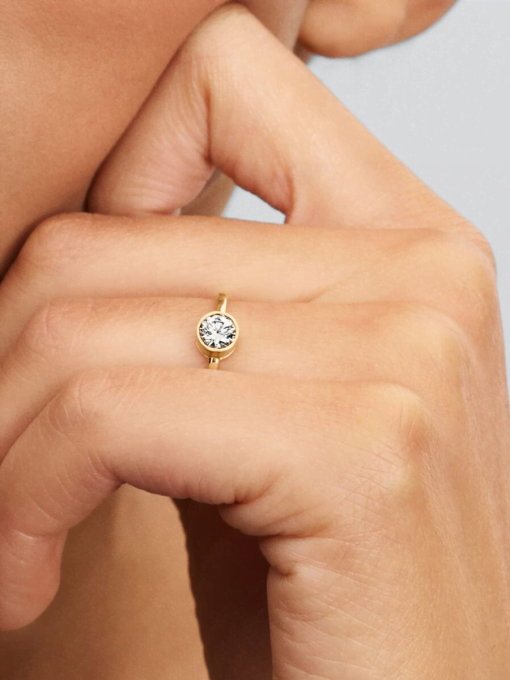Pandora Era Bezel Lab-Grown Diamond Ring - Image 2