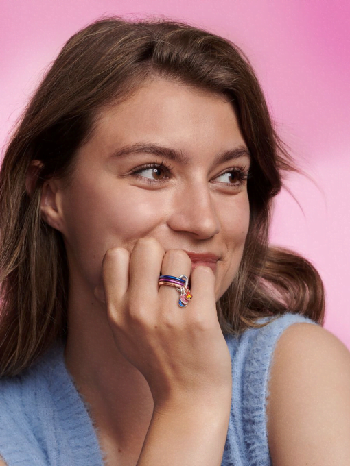 FINAL SALE - Pandora ME Shocking Purple Ring - Image 4