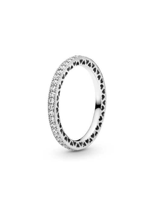 True Elegance Square Halo Ring Set - Image 3