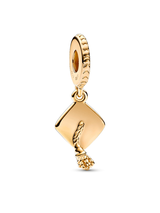 Graduation Cap Dangle Charm