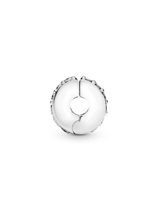 Clear Sparkling Row Clip Charm - Image 7