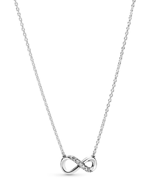 Sparkling Infinity Collier Necklace - Image 2