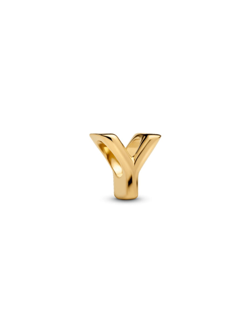 Letter Y Charm Necklace - Image 3