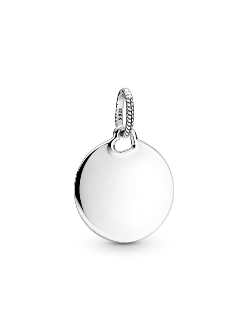 Engravable Round Tag Pendant - Image 3