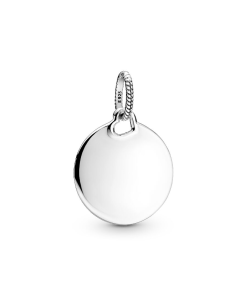 Engravable Round Tag Pendant