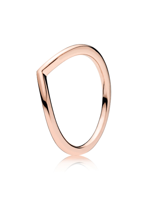 Polished Wishbone Ring - Image 7