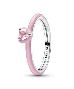 Pink Chakra Heart Ring