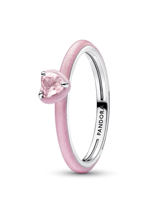 Pink Chakra Heart Ring - Image 3