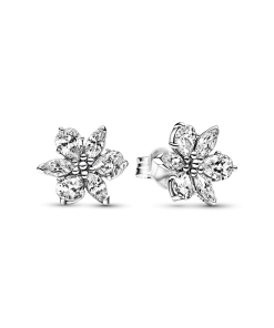 Sparkling Herbarium Cluster Stud Earrings