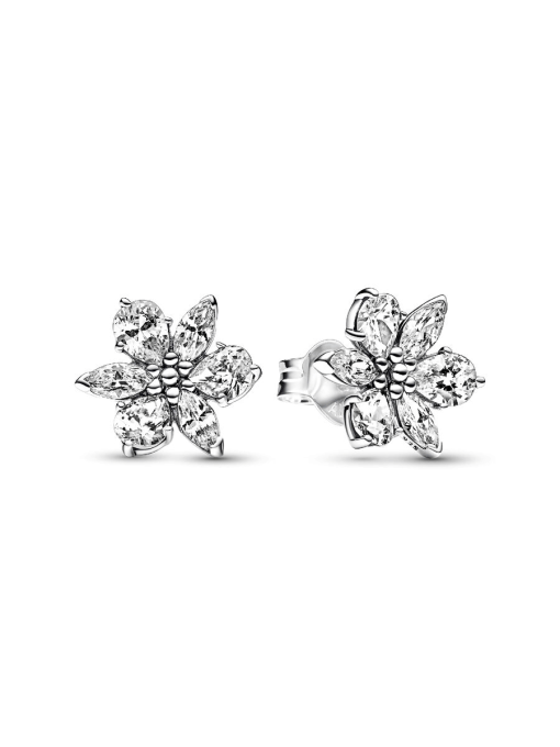 Sparkling Herbarium Cluster Stud Earrings