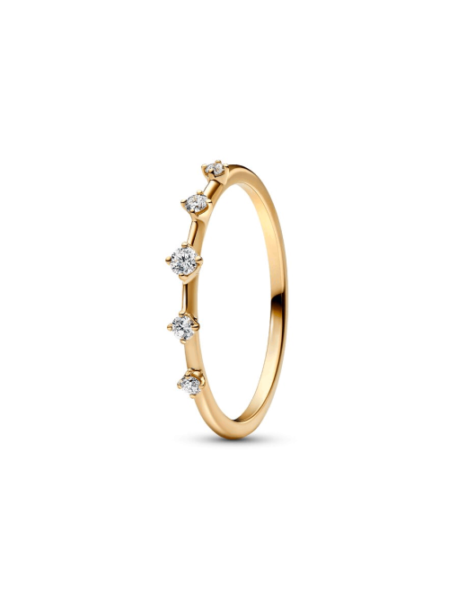Lab-Grown Diamond Station Earring and Ring Set - Image 4