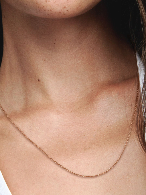 Classic Cable Chain Necklace - Image 2