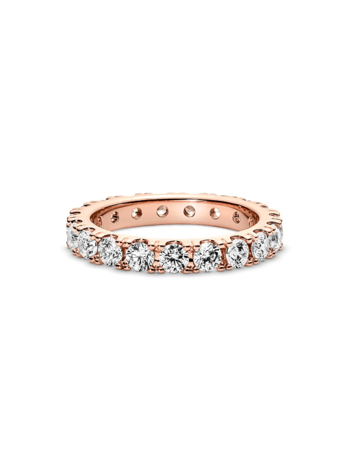 Sparkling Row Eternity Ring - Image 7