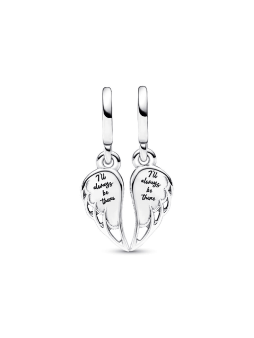 Sparkling Splitable Angel Wings Dangle Charm - Image 5