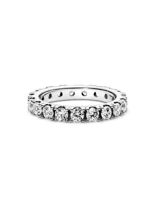 Sparkling Row Eternity Ring - Image 5