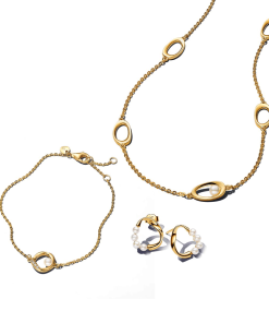 Simple Pearl jewelry set