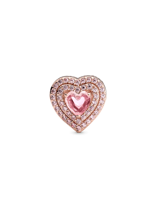 Sparkling Levelled Heart Charm - Image 7
