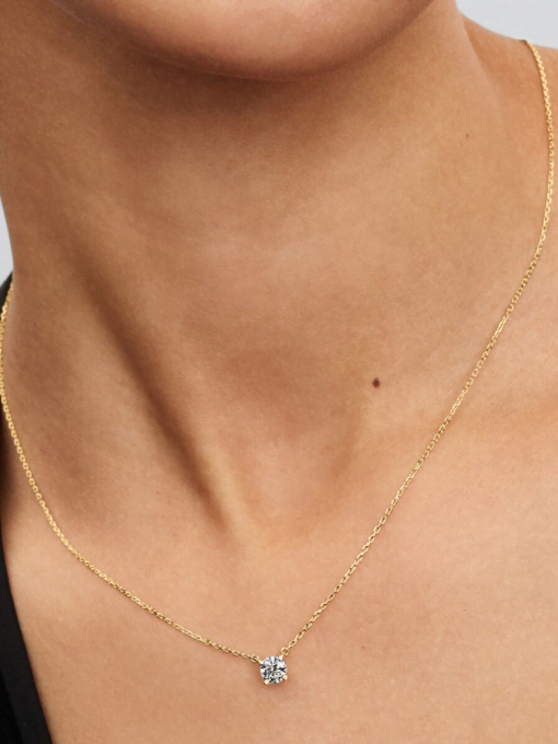 Pandora Era Lab-Grown Diamond Pendant Necklace - Image 2