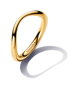 Organically Shaped Band Ring