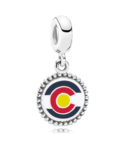 Colorado Flag Dangle Charm