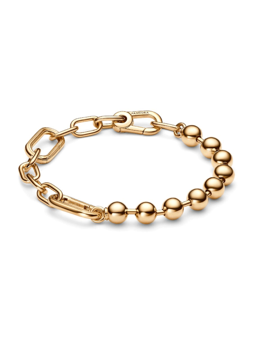 Pandora ME Metal Bead & Link Chain Bracelet - Image 3