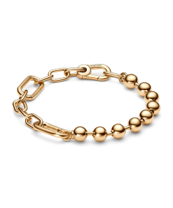 Pandora ME Metal Bead & Link Chain Bracelet