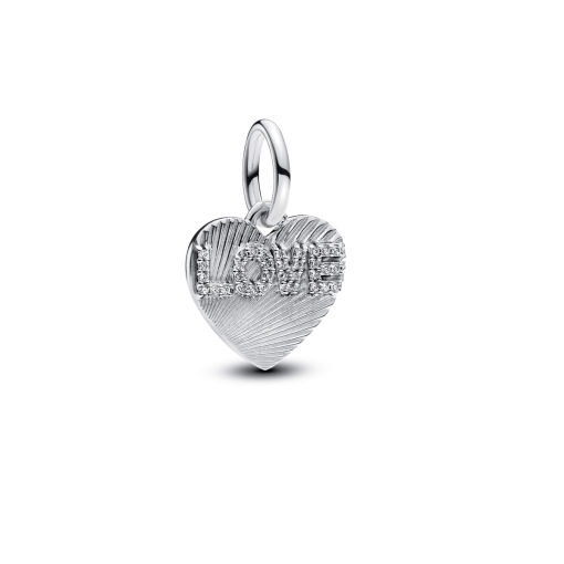 BE LOVE Engravable Love Heart Charm Bracelet Set - Image 4