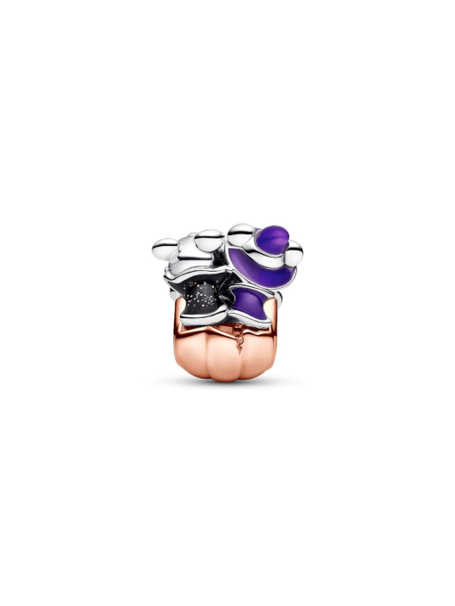 Disney Mickey Mouse & Minnie Mouse Halloween Pumpkin Charm - Image 4