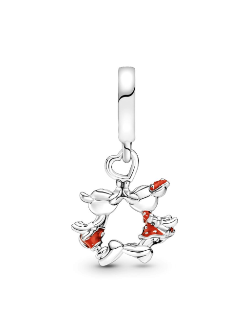 Disney Mickey Mouse & Minnie Mouse Kissing Dangle Charm - Image 6