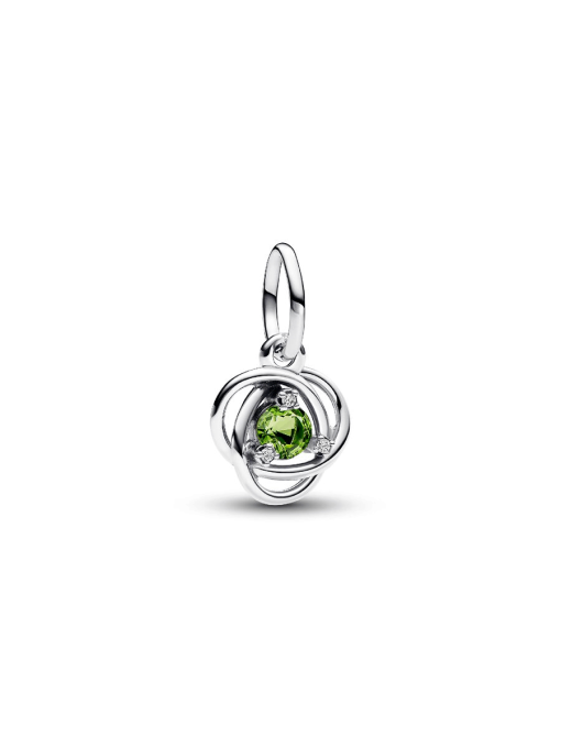 Spring Green Eternity Circle Dangle Charm - Image 3