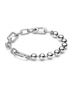Pandora ME Metal Bead & Link Chain Bracelet