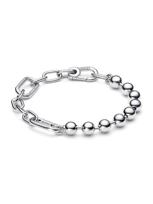 Pandora ME Metal Bead & Link Chain Bracelet - Image 2