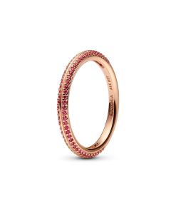 Pandora ME Red Pave Ring