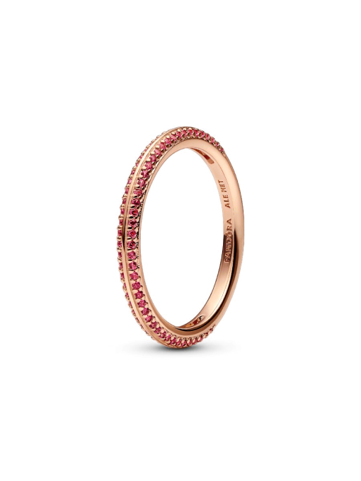 Pandora ME Red Pave Ring