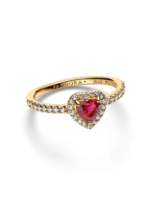 Elevated Heart Ring - Image 3