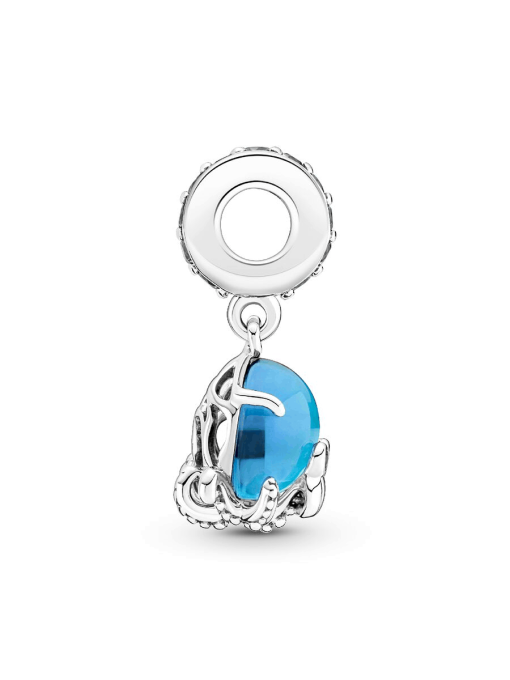 Murano Glass Cute Octopus Dangle Charm - Image 6