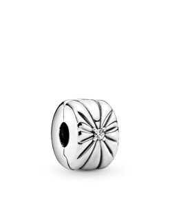 Sparkling Sunburst Clip Charm