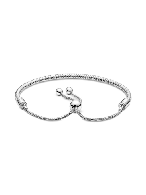 Pandora Moments Snake Chain Slider Bracelet - Image 3