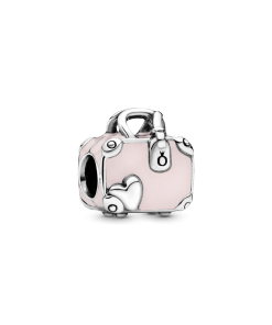 Pink Travel Bag Charm